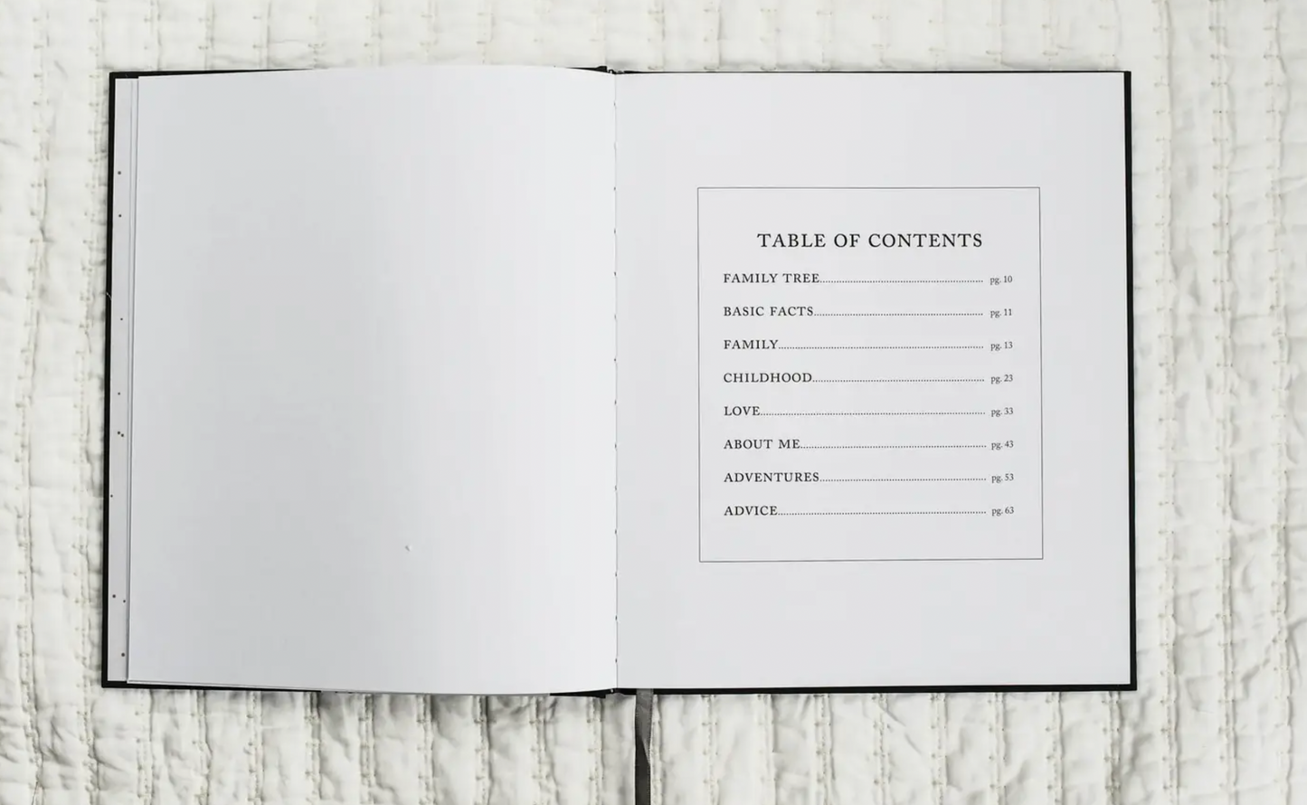 Legacy Journal: A Family Keepsake Book