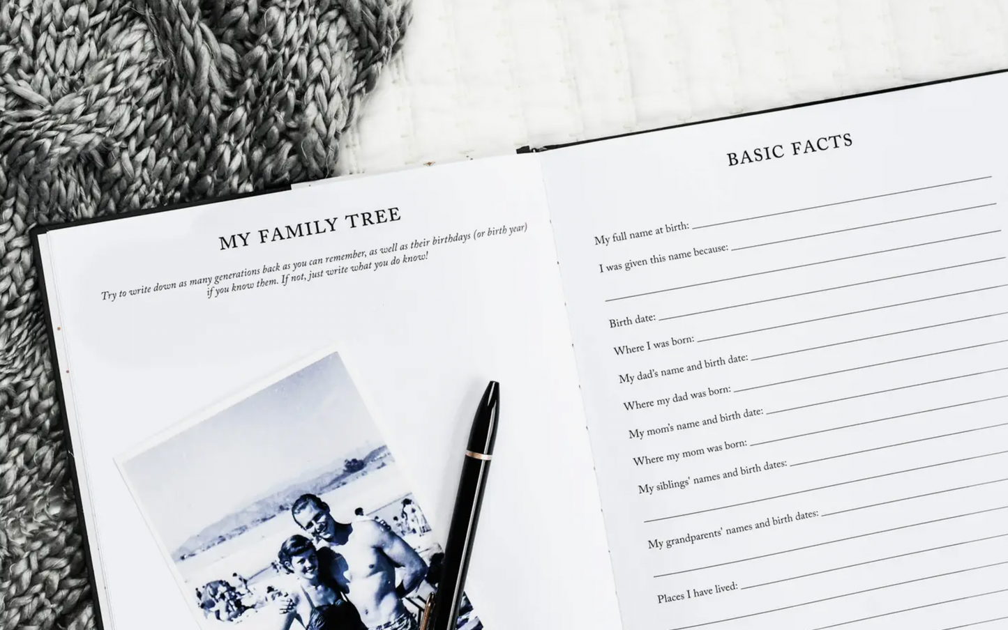 Legacy Journal: A Family Keepsake Book