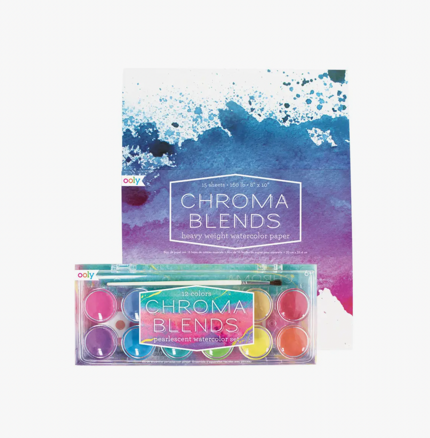 Pearlescent Watercolor Giftables Pack