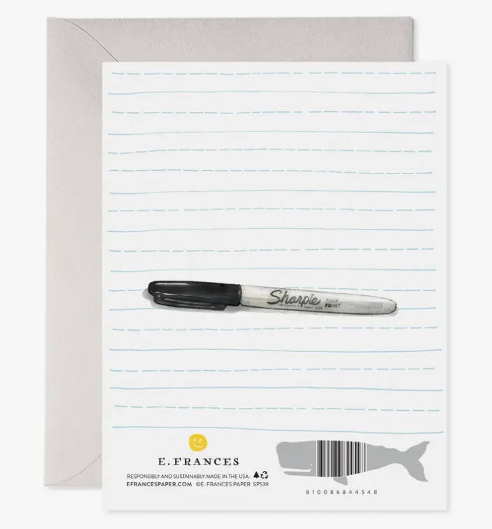 Teacher Pencils Card