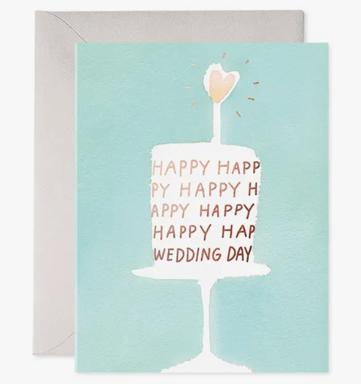 Wedding Cake Wedding Card