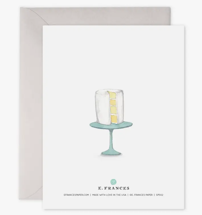 Wedding Cake Wedding Card
