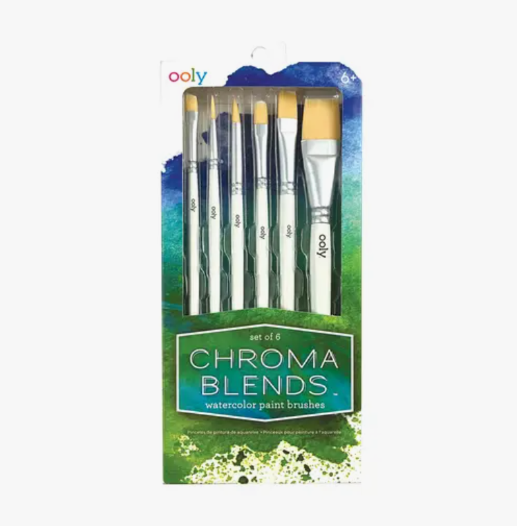 Chroma Blends Watercolor Paint Brushes