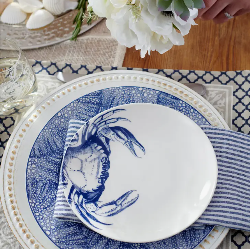 Blue Crab Canapé Plates