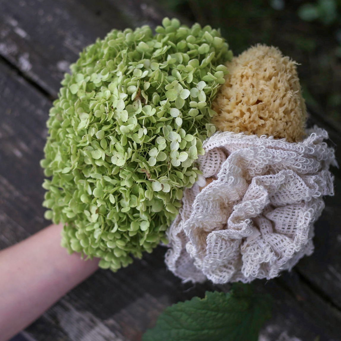Sisal Flower Vegan Body Sponge - Drifts East