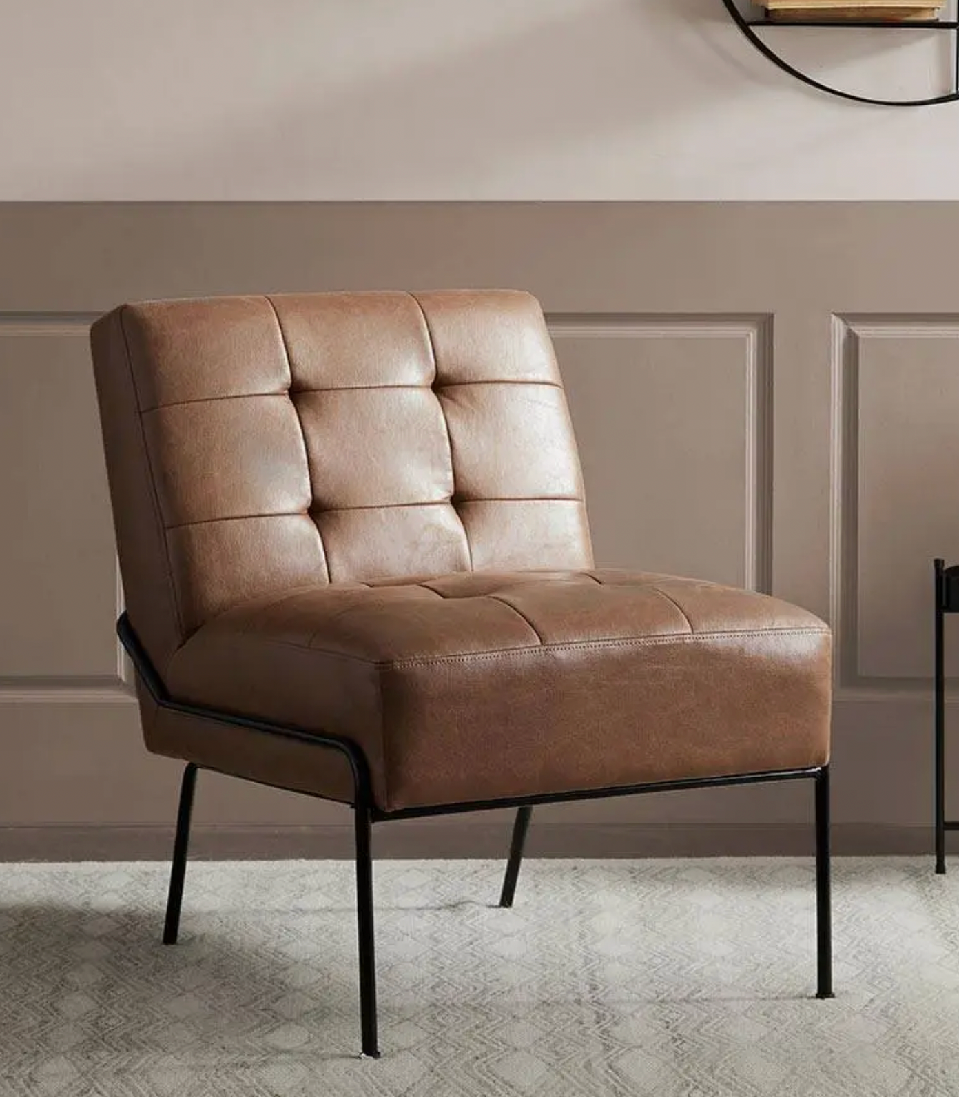 Armless Accent Chair - Drifts East