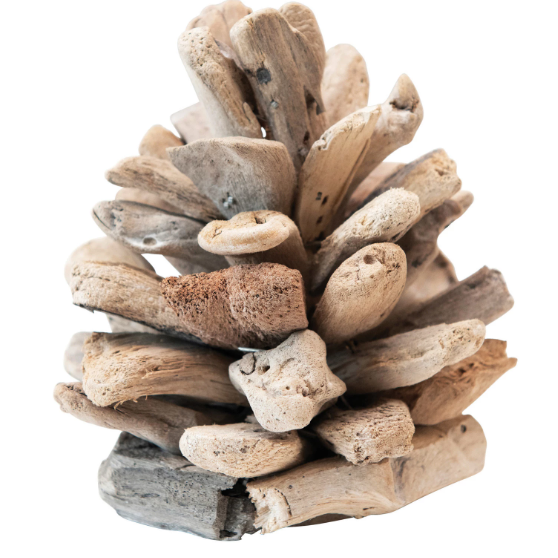 Handmade Driftwood Pinecone - Drifts East