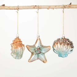 Glass Starfish Ornament - Drifts East