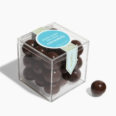 Dark Chocolate Sea Salt Caramels - Drifts East