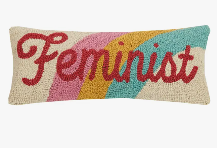 Feminist Hook Pillow - Drifts East