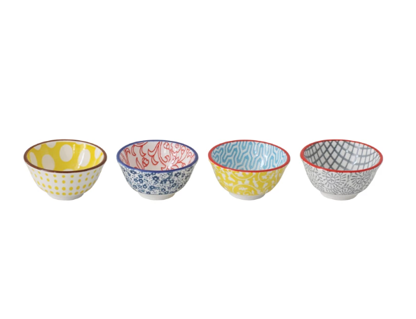 Hand-Stamped Stoneware Pinch Pot - Drifts East