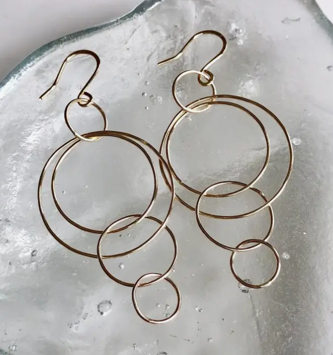 Statement Circle Earrings - Drifts East