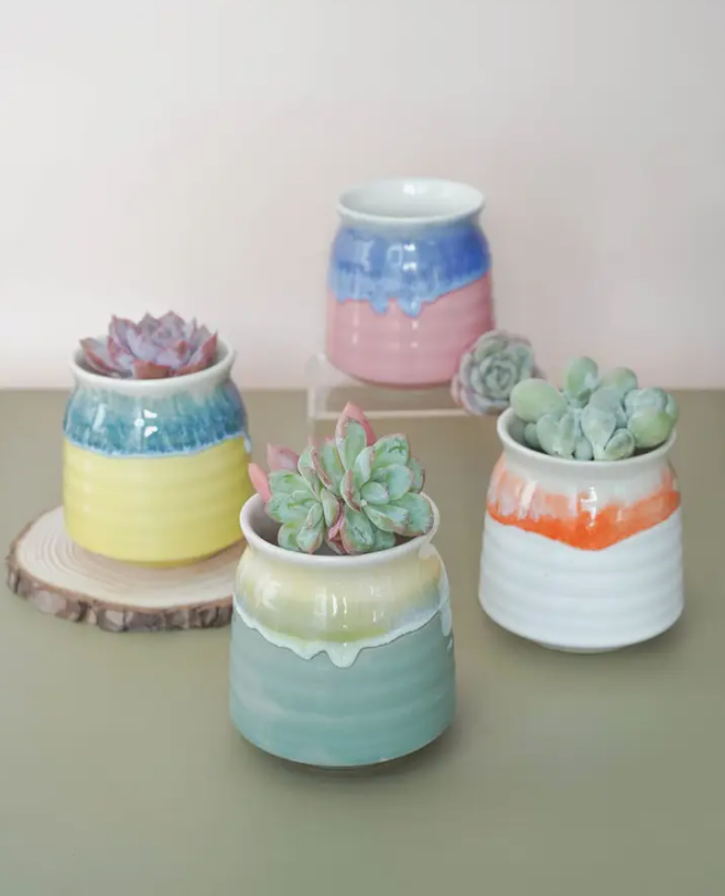Glazed Planter