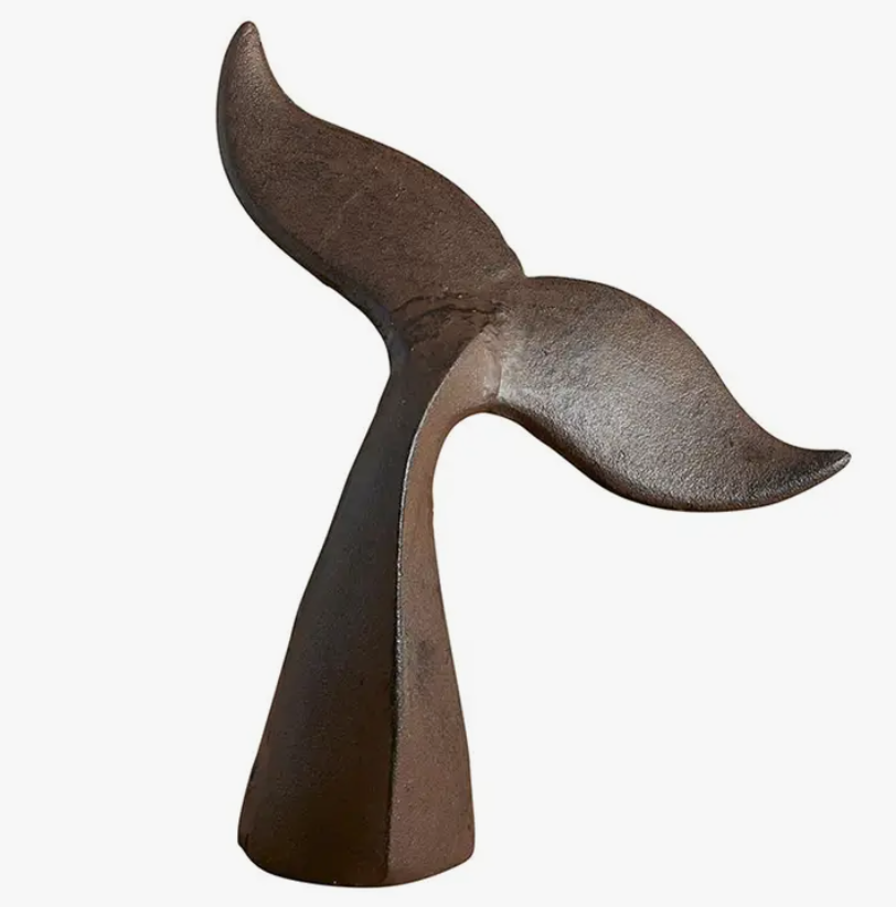 Decorative Iron Whale Tail
