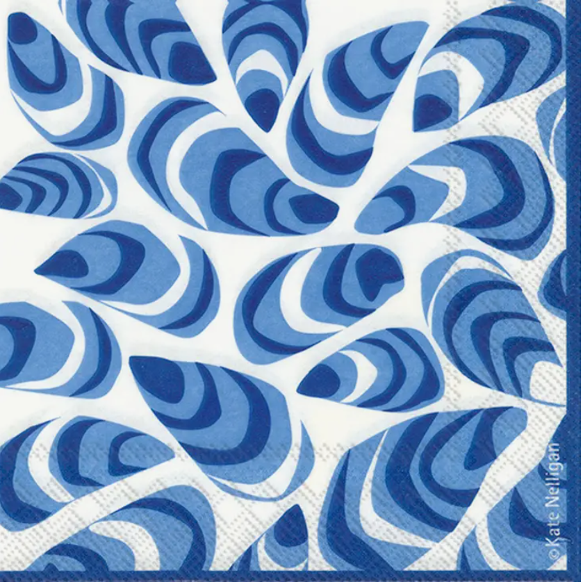 Blue Mussels Cocktail Napkins