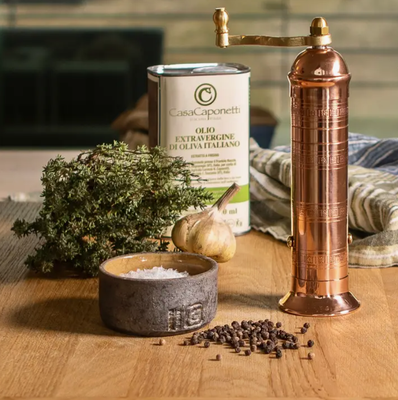 Copper Salt & Pepper Mills