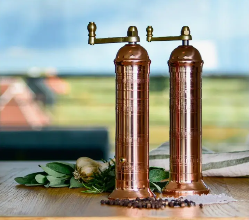 Copper Salt & Pepper Mills