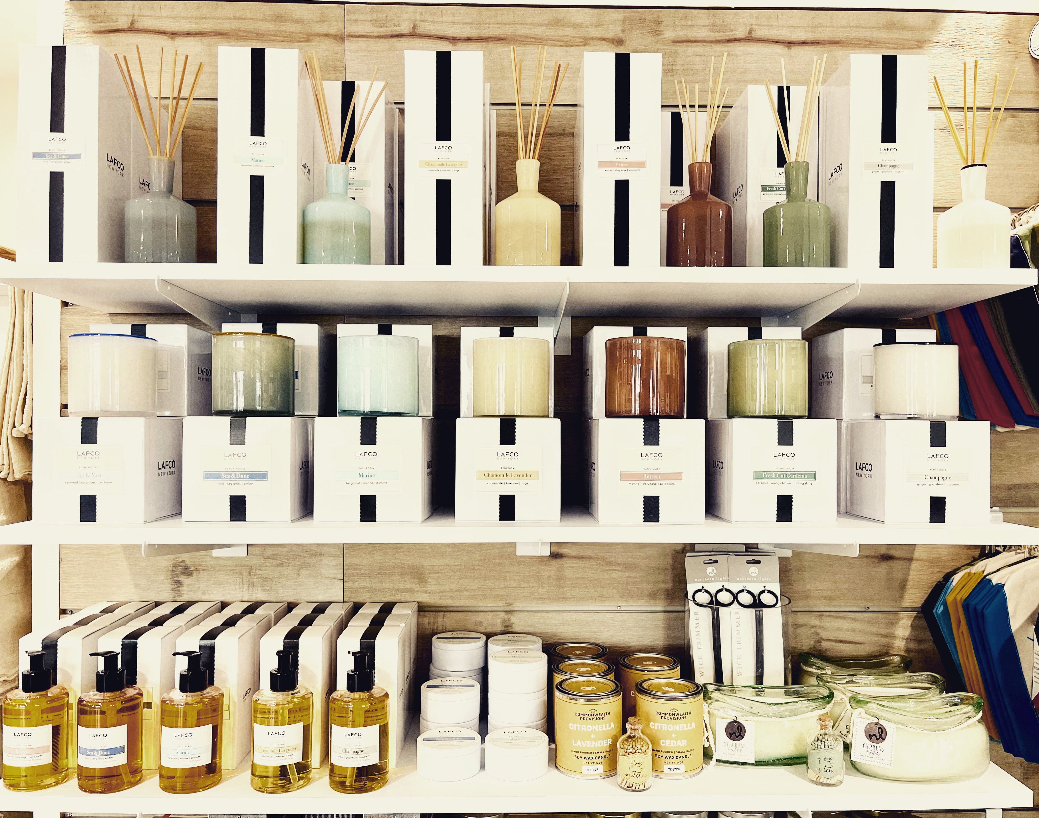 Our collection of Lafco Candles and Diffusers