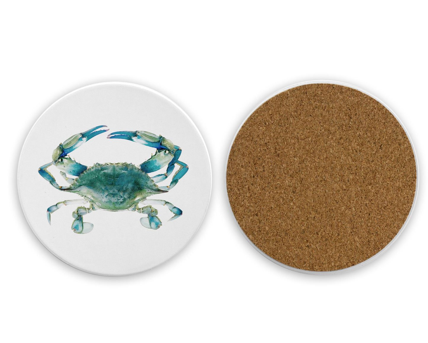 Blue Claw Crab Coaster