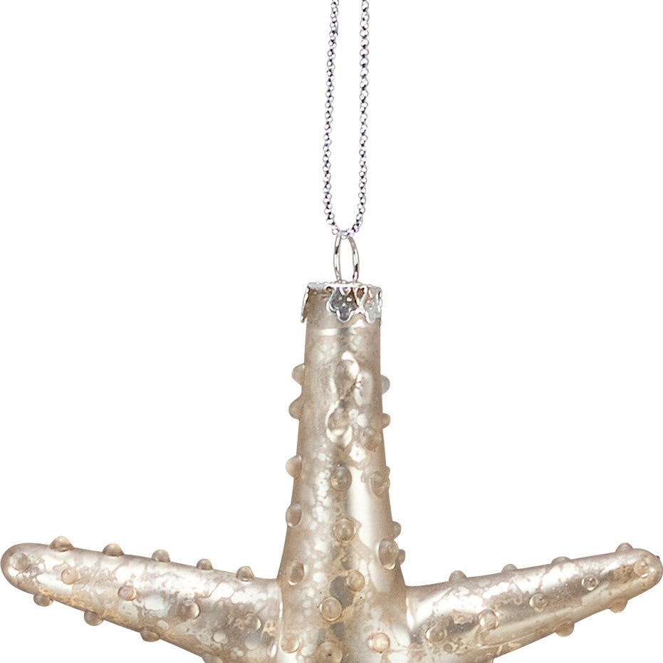 Starfish Glass Ornament - Drifts East