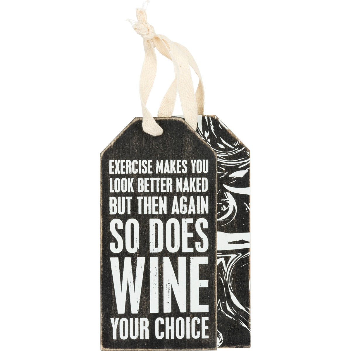 Bottle Tag - So Does Wine - Drifts East