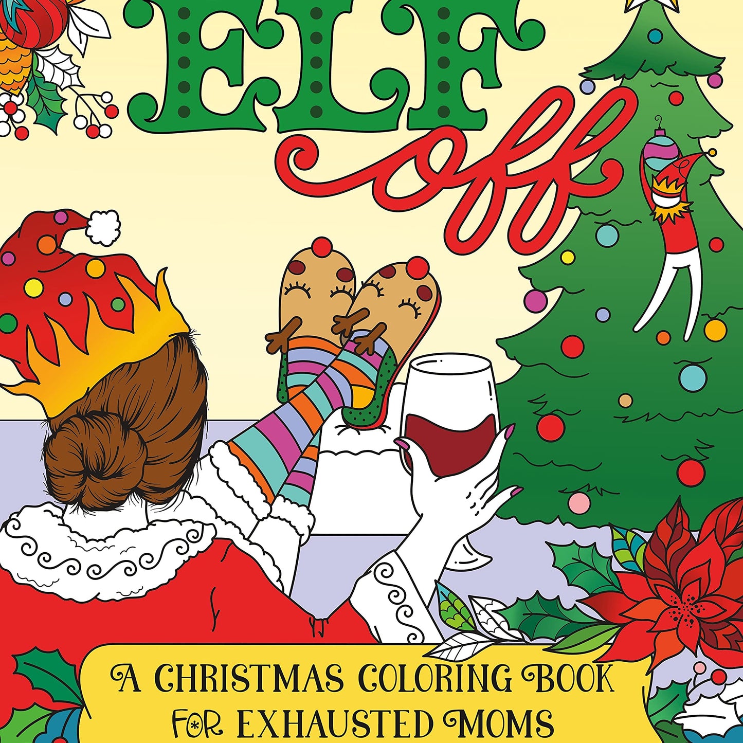 Elf Off Coloring Book - Drifts East