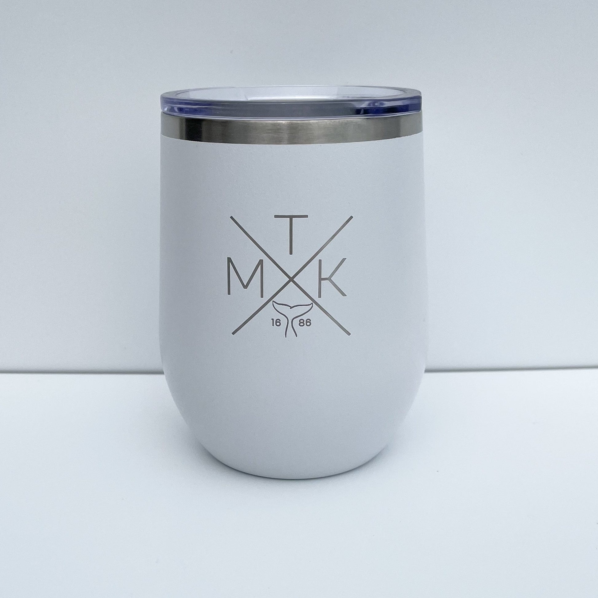 MTK Whale White 12oz Tumbler - Drifts East