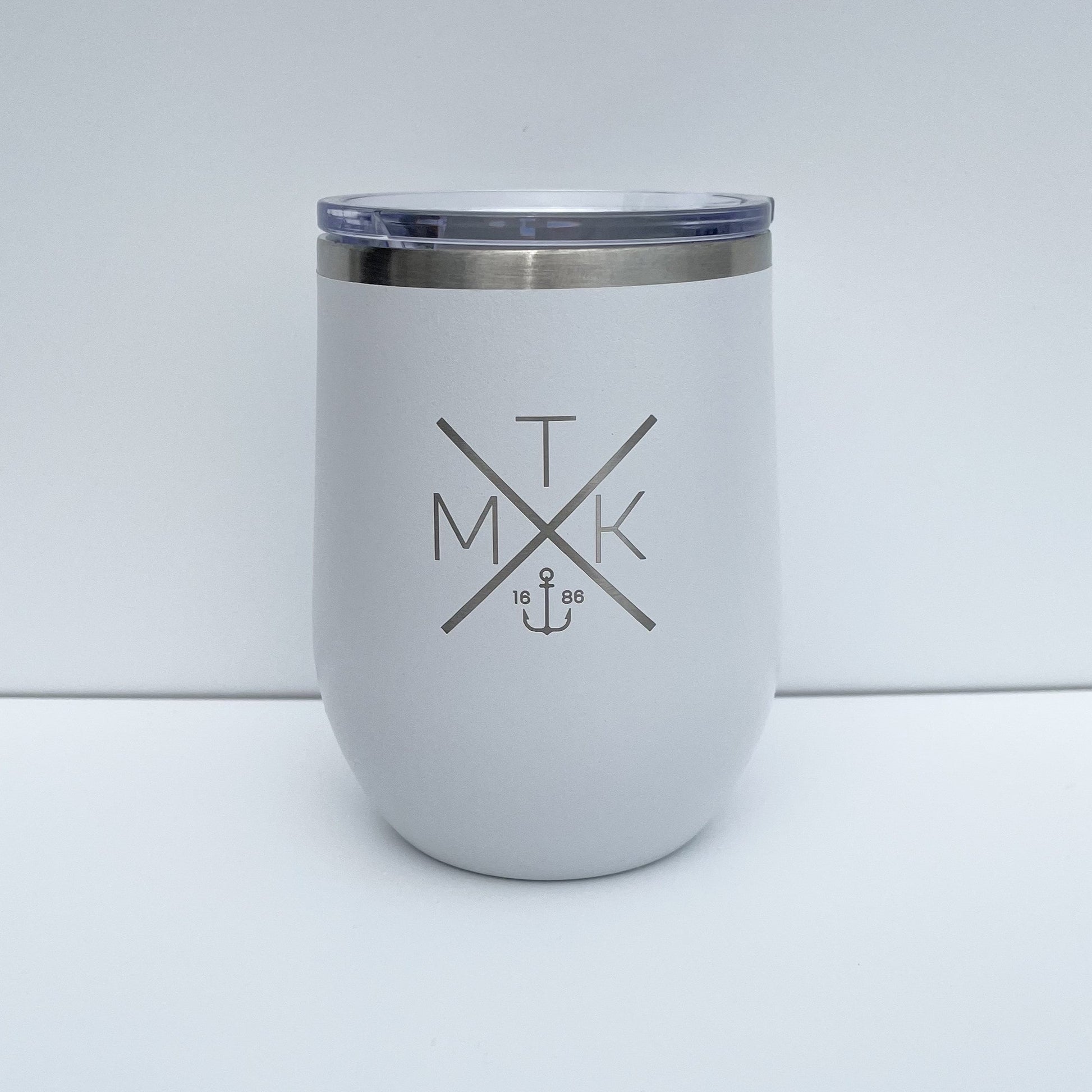 MTK Anchor White 12oz Tumbler - Drifts East