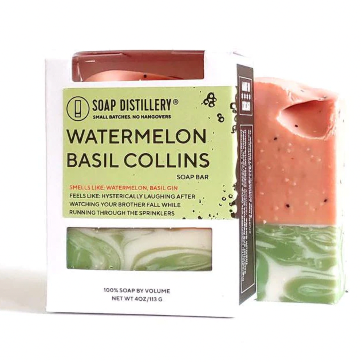 Watermelon Basil Collins Soap Bar - Drifts East