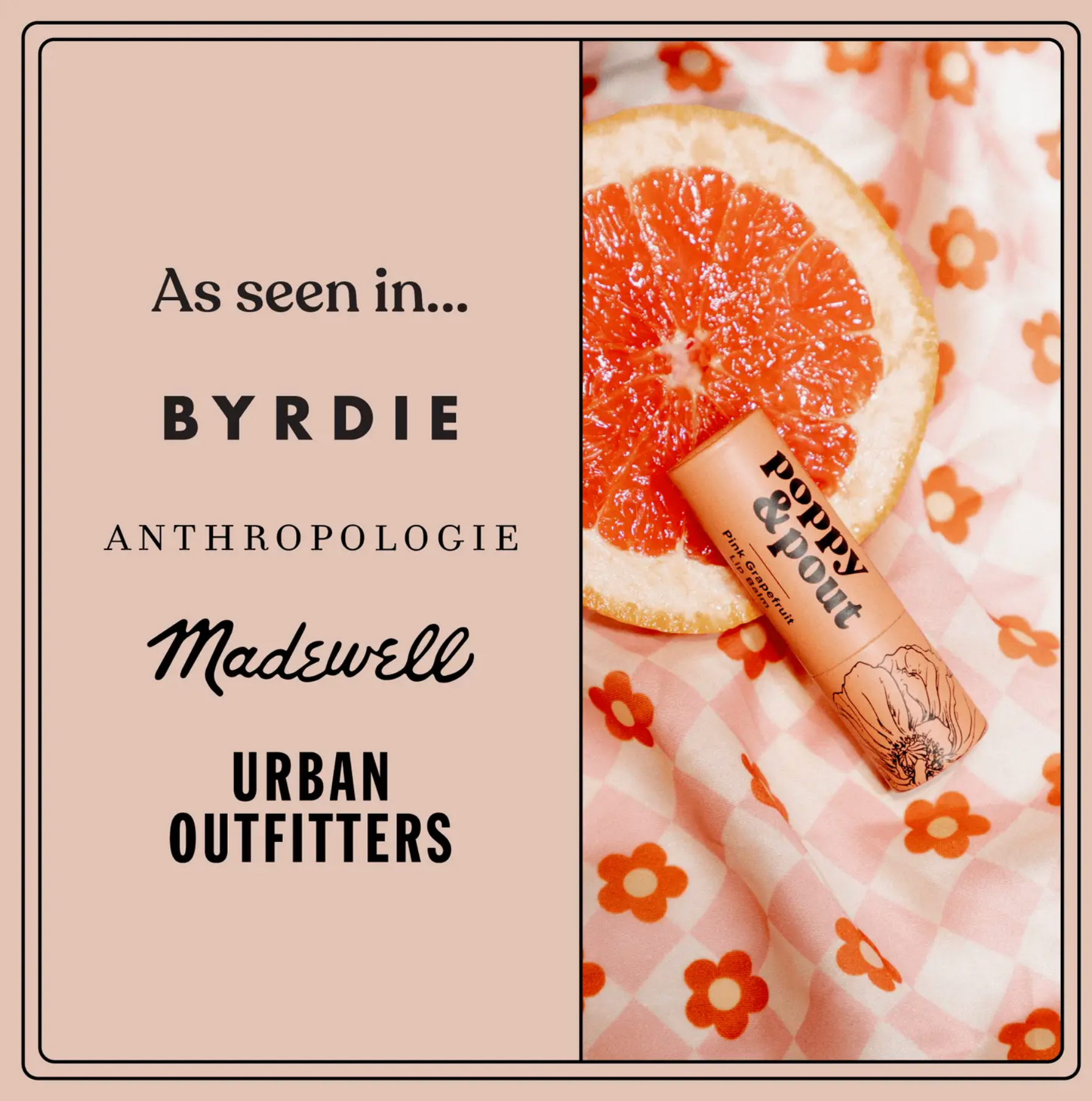 Blood Orange Mint Lip Balm - Drifts East