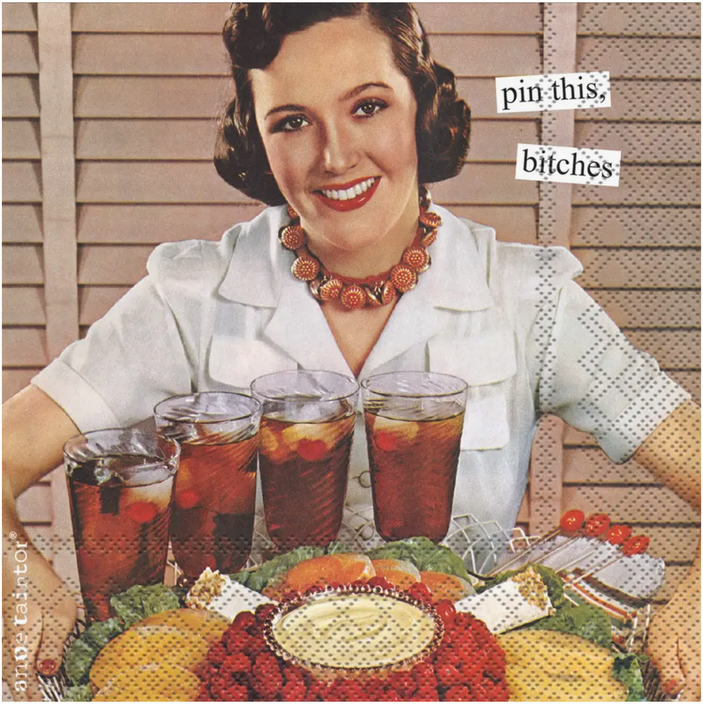 Pin This Bitches - Cocktail Napkins