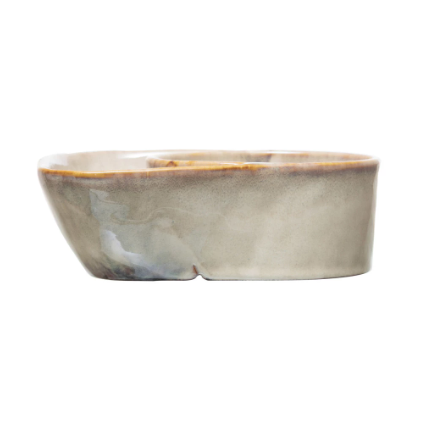 Stoneware Cracker and Soup Bowl, 2 Colors - Drifts East