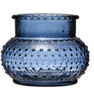Glass Hobnail Candle Holder/Vase - Drifts East