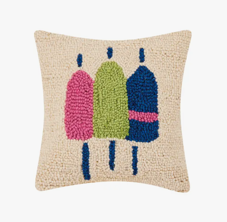 Colorful Buoys Pillow