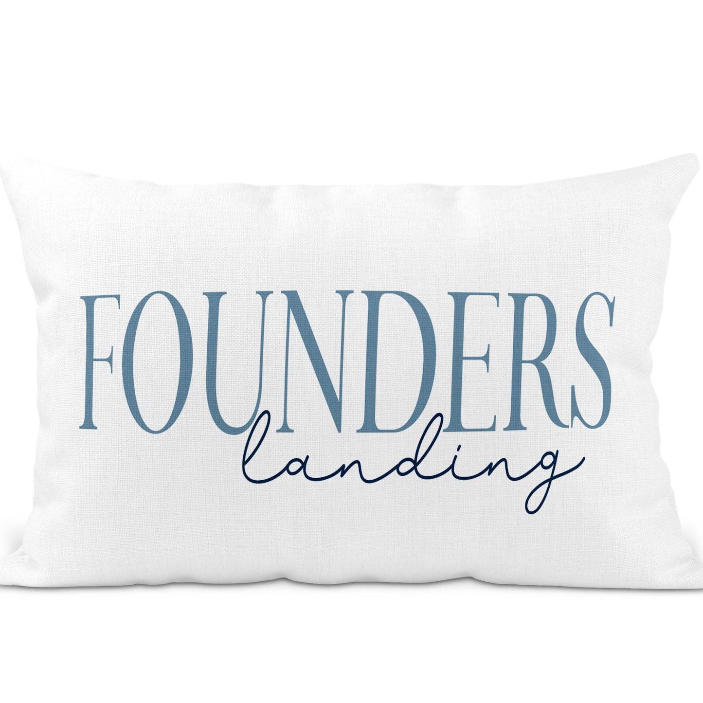 Founders Landing Pillow - Globally Crafted