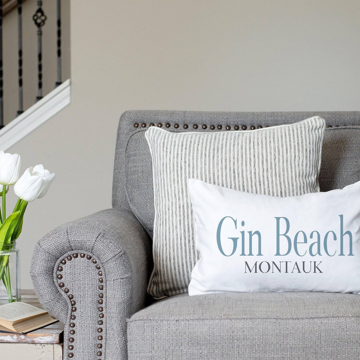 Gin Beach Montauk Pillow - Drifts East